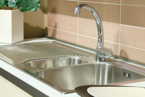 What is the most durable material for a kitchen sink?